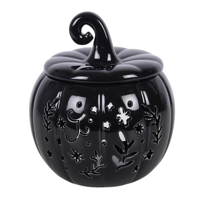 Pumpkin Novelty Wax Melt Burner – Black - Ettovi Candle Company