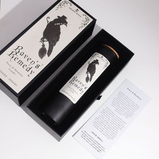 Ravens' Remedy Ancient Witch Candle - Ettovi Candle Company