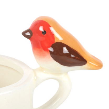 Robin Ceramic Tealight Holder - Ettovi Candle Company