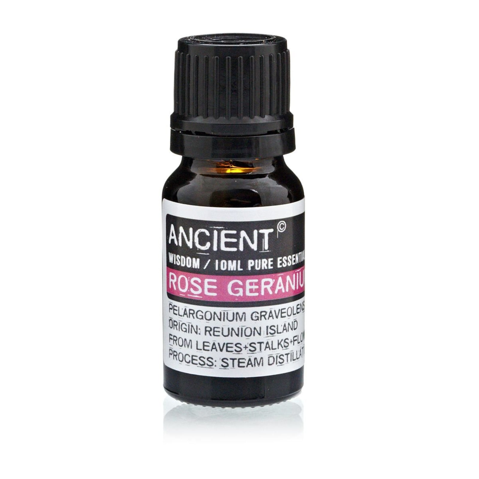Rose Geranium Pure Essential Oil – Pelargonium Graveolens – 10ml - Ettovi Candle Company