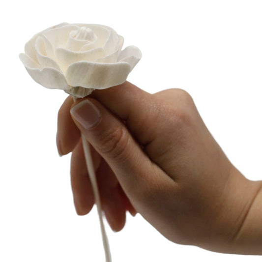 Rose Natural Aroma Diffuser Flower – Reed, 4cm x 5.5cm - Ettovi Candle Company