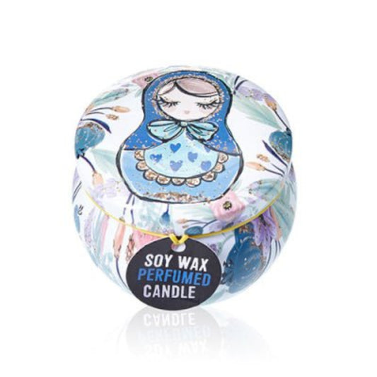 Russian Dolls Art Tin Candle – Three Tin Designs - Ettovi Candle Company