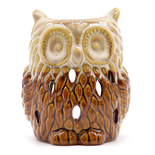Rustic Owl Wax Melt Burner - Ettovi Candle Company