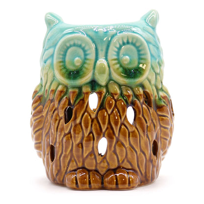 Rustic Owl Wax Melt Burner - Ettovi Candle Company