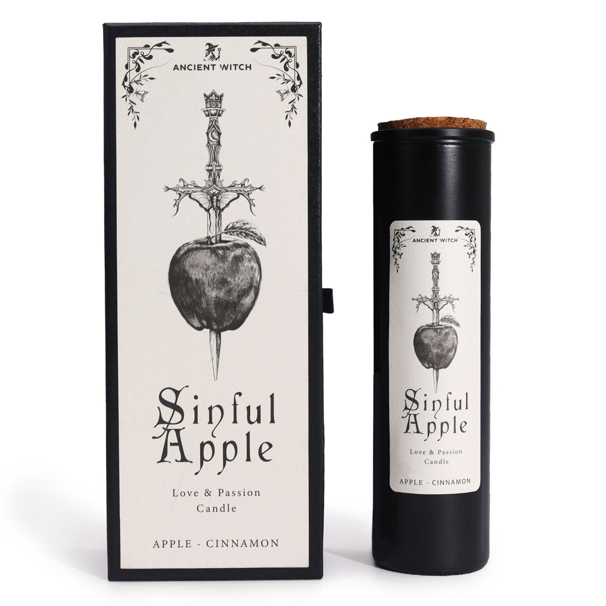 Sinful Apple Ancient Witch Candle - Ettovi Candle Company