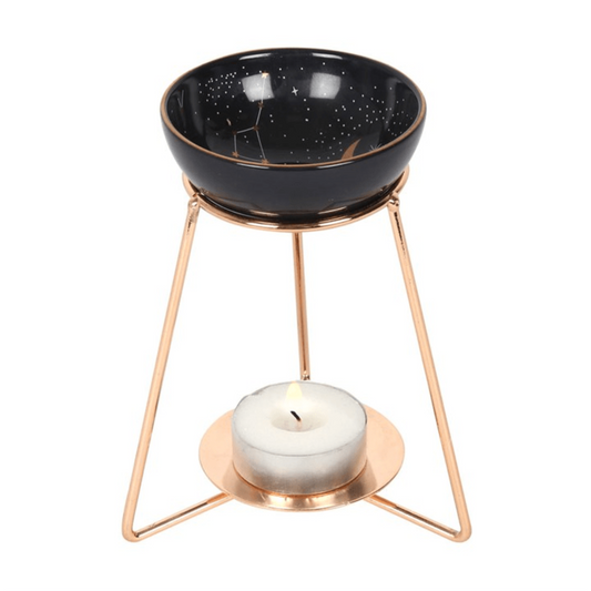 Star Sign Ceramic and Metal Wax Melt Burner - Ettovi Candle Company