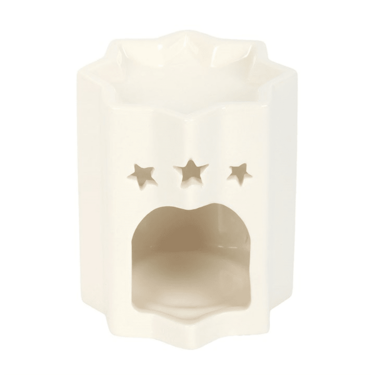 Star Wax Melt Burner – White - Ettovi Candle Company