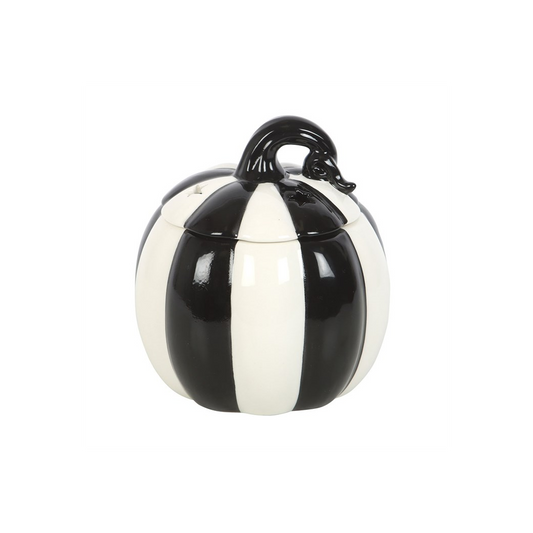 Pumpkin - Black and White Striped