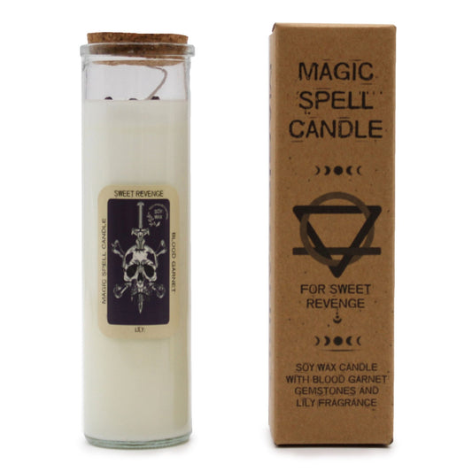Sweet Revenge Magic Spell Candle - Ettovi Candle Company