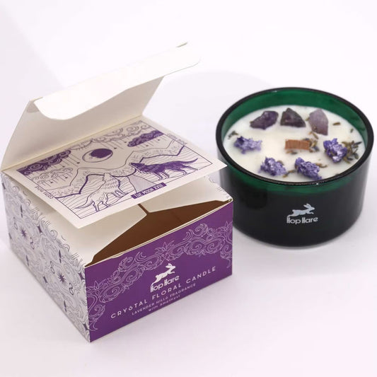 The Moon Tarot Hop Hare Candle - Ettovi Candle Company
