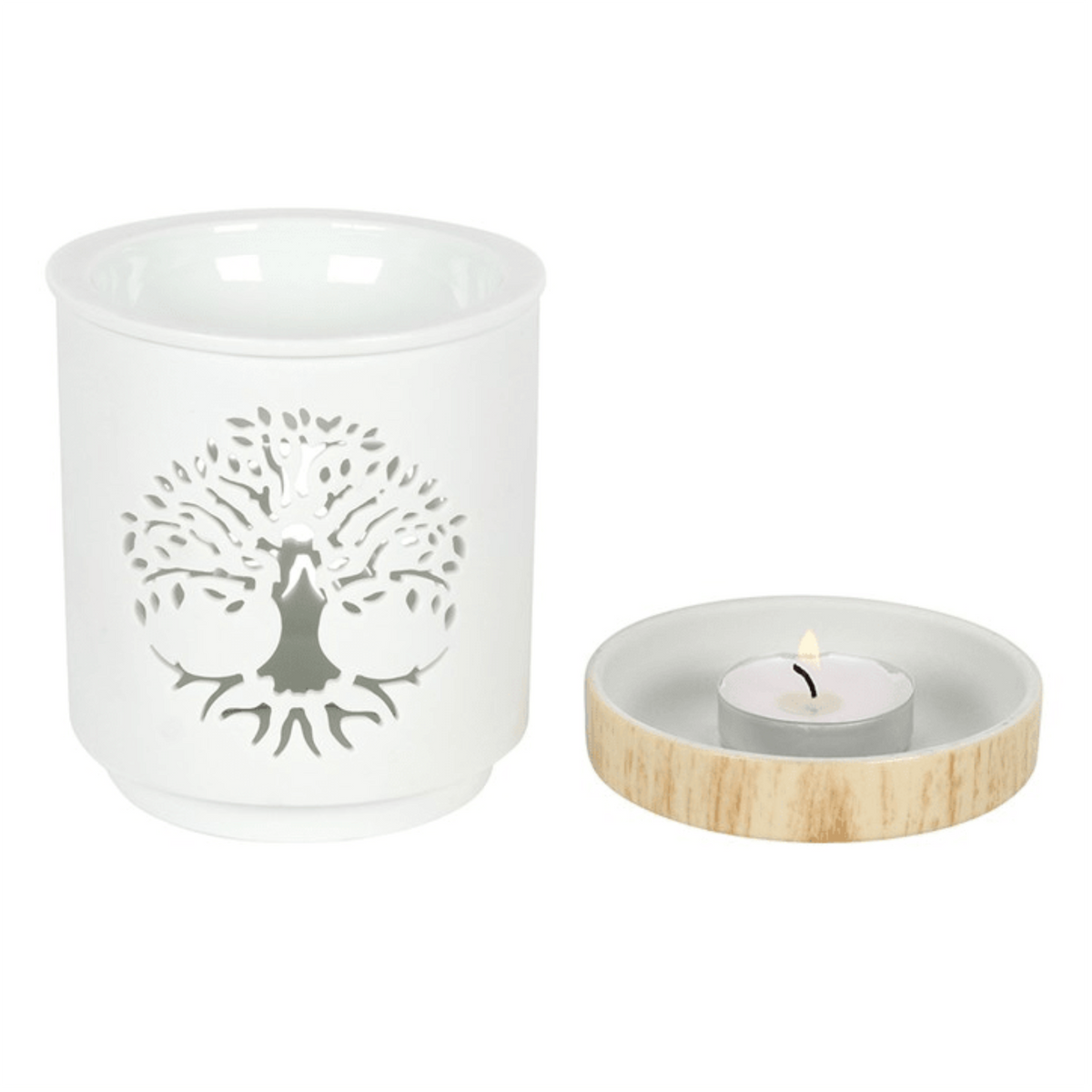 Tree of Life Cut Out Wax Melt Burner - Ettovi Candle Company