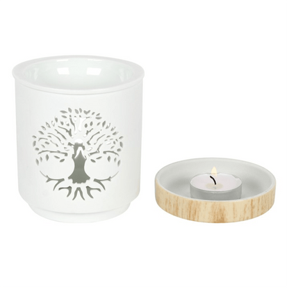 Tree of Life Cut Out Wax Melt Burner - Ettovi Candle Company