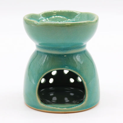 Tree of Life Wax Melt Burner – Blue - Ettovi Candle Company