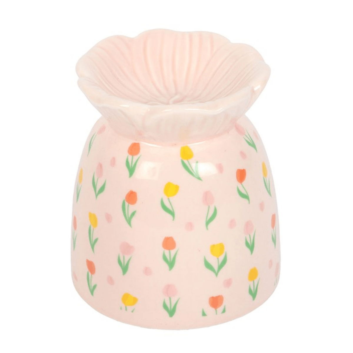Tulip Print Wax Melt Burner - Ettovi Candle Company