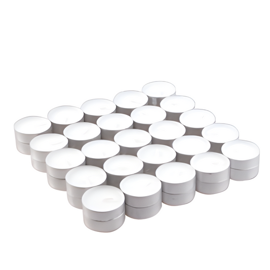 Unscented Tealight Candles – Pack of 50