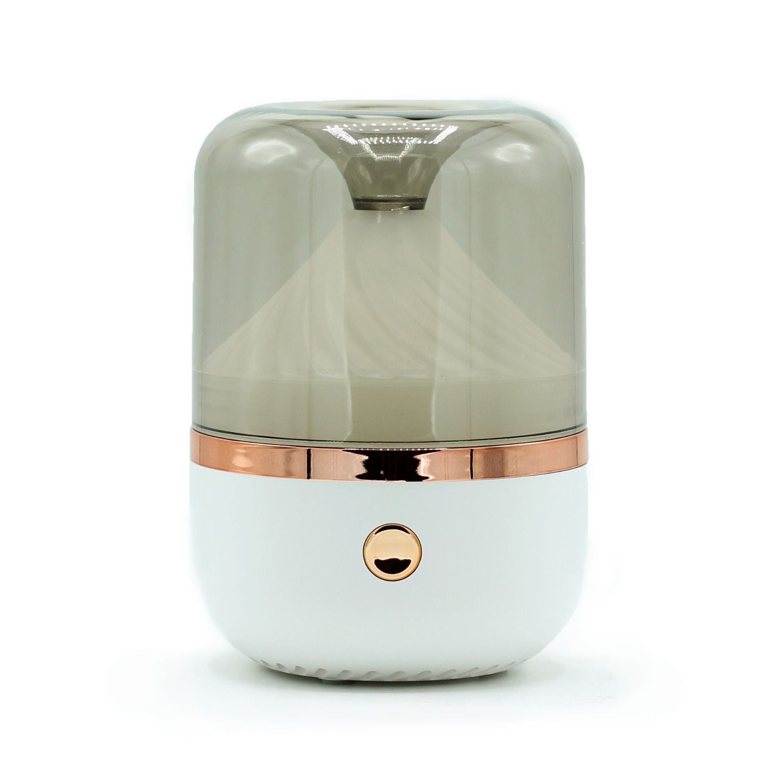 Urban Ultrasonic Aroma Diffuser & Humidifier – White & Bronze - Ettovi Candle Company